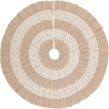 Carol Christmas Tree Skirt 55 VHC Brands - The Fox Decor